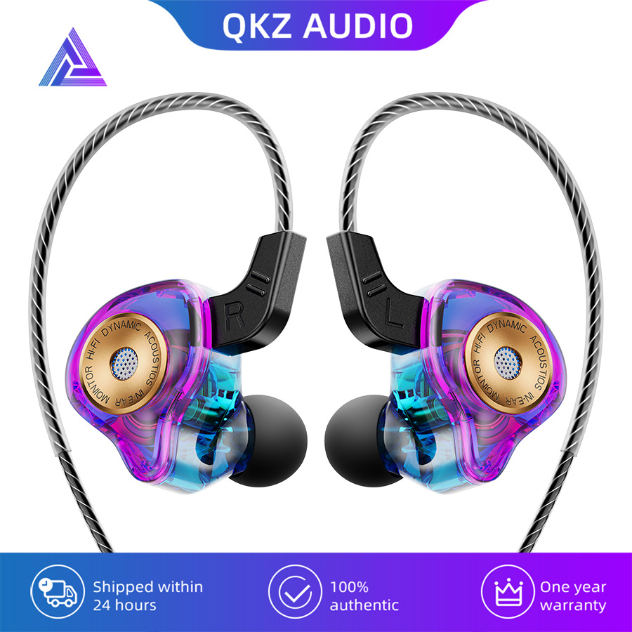 Qkz Ak6 Ultra In Ear Monitor D - Wired Earphone Mic avis et prix