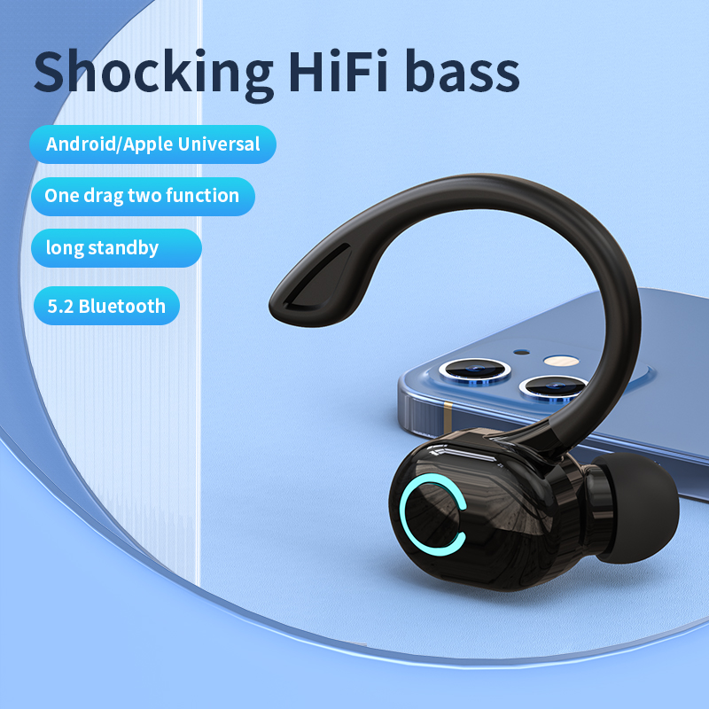 VAORLO Bluetooth 5.2 Earphone  - Sports Earphone Hook avis et prix