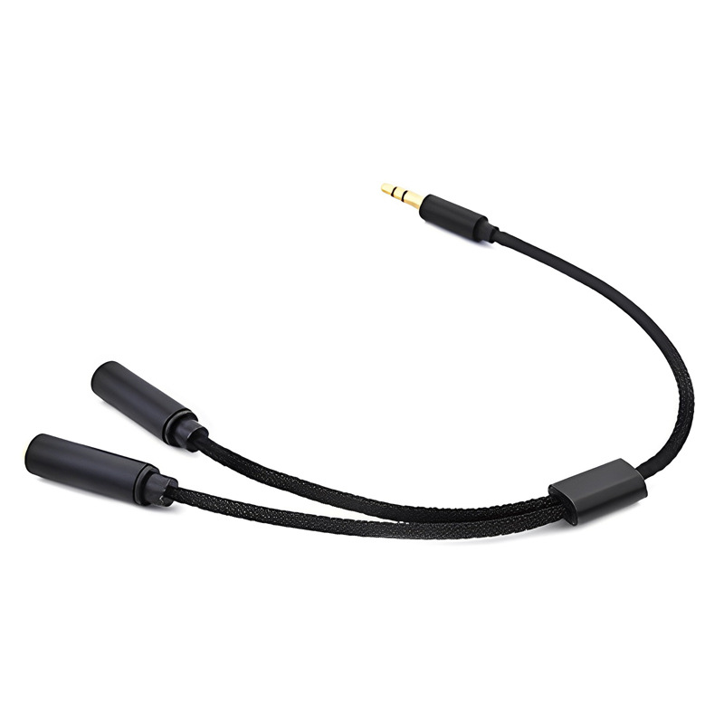 3.5mm Audio Splitter Y Jack 1  - Earphone Splitter Jack avis et prix