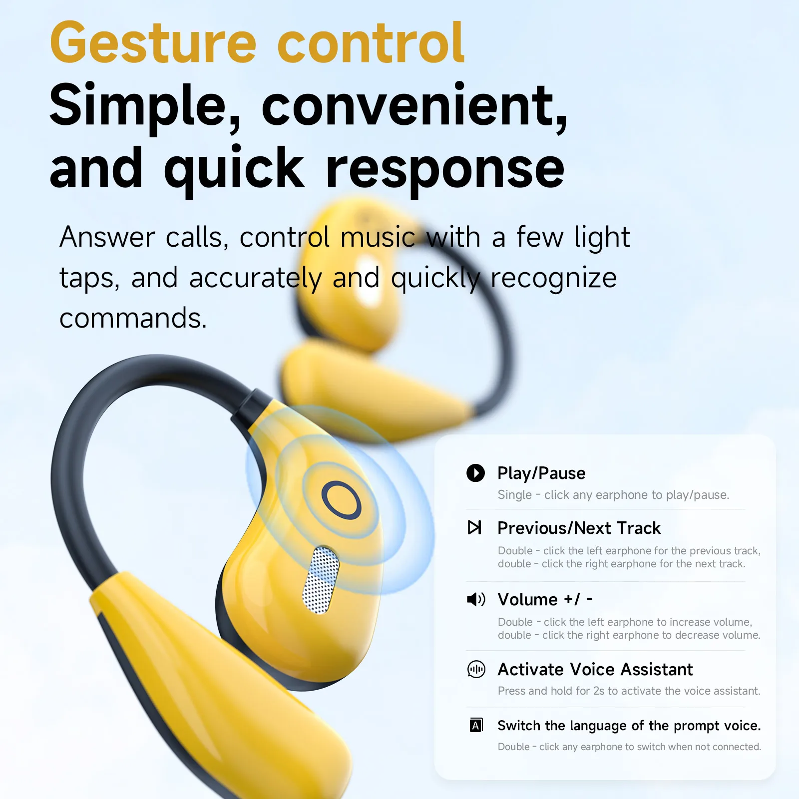 TWS Bluetooth Earphones Wirele - Sports Earphone Hook avis et prix